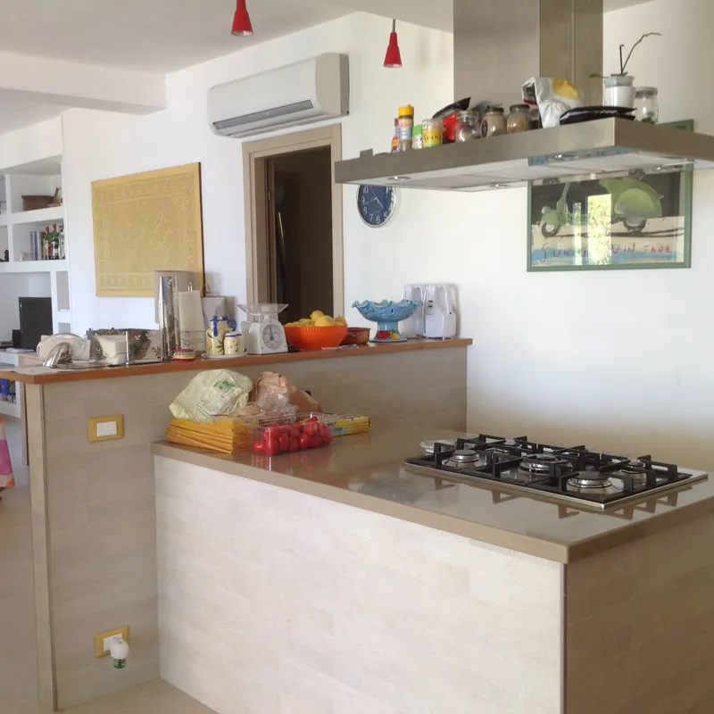 La cucina al piano terra